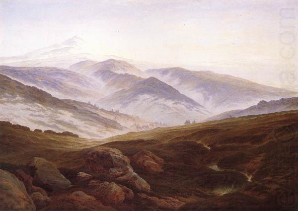 Caspar David Friedrich Riesengebirge oil painting picture